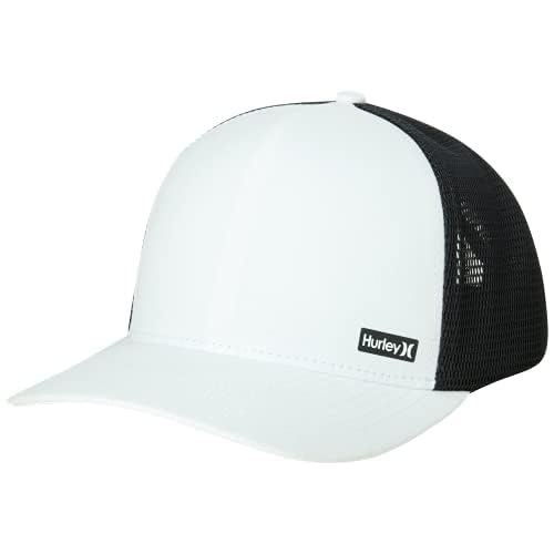 Hurley Men’s Caps – H2O-Dri League Baseball Caps for Men with Snapback Closure – Classic Mens Trucker Hats (S-XL)