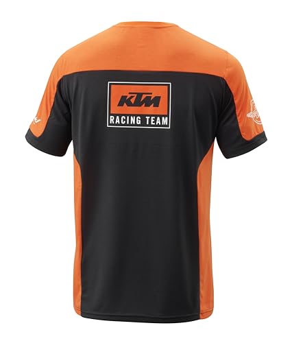 KTM Team Tee Men's T-Shirt, Orange/Black2