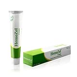 HemoZel Hemorrhoid Cream - 1.38 oz. Natural Hemorrhoid Treatment for Pain, Bleeding, Burning, Itchin