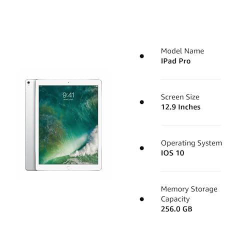 Image of Apple iPad Pro (2nd Generation, 12.9-inch, 2017), 64GB, Wi-Fi, Silver