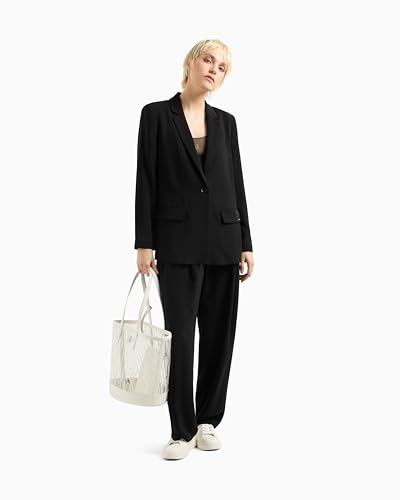 Armani Exchange Women's Icon Patch Blazer3