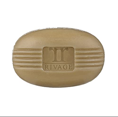 Rivage NATURAL DEAD SEA MINERALS Bar Soap (BLACK MUD) ENHANCED with DEAD SEA MUD 100g VEGAN FRIENDLY, NO ANIMAL TESTING, NO HARSH CHEMICALS