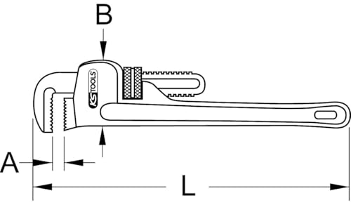 Llave stilson 2 pulgadas 24 Imagen adicional