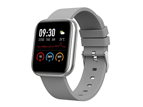 Image of Helix Metalfit SPO2 smartwatch with Full Metal Body and Touch to Wake Feature, HRM, Sleep & Activity Tracker