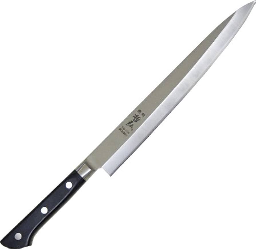 V金10号柳刃包丁 約42cm Amazon｜哲弘 V型10号割込包丁 金付柳刃 240mm｜柳刃包丁