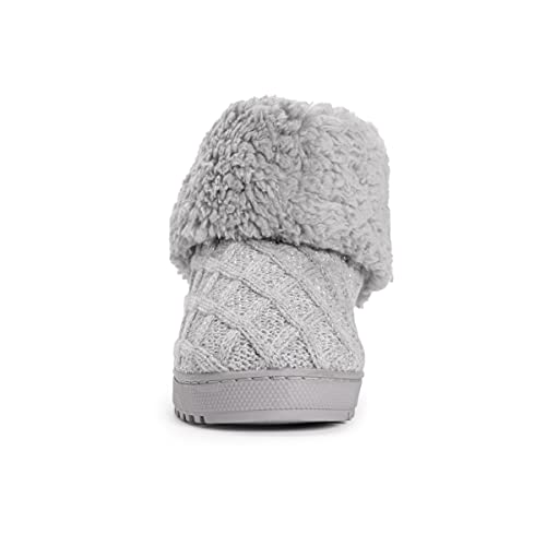 MUK LUKS Women's Meilani Slipper Boot - Faux Fur Lined, Indoor/Outdoor Sole - View #9
