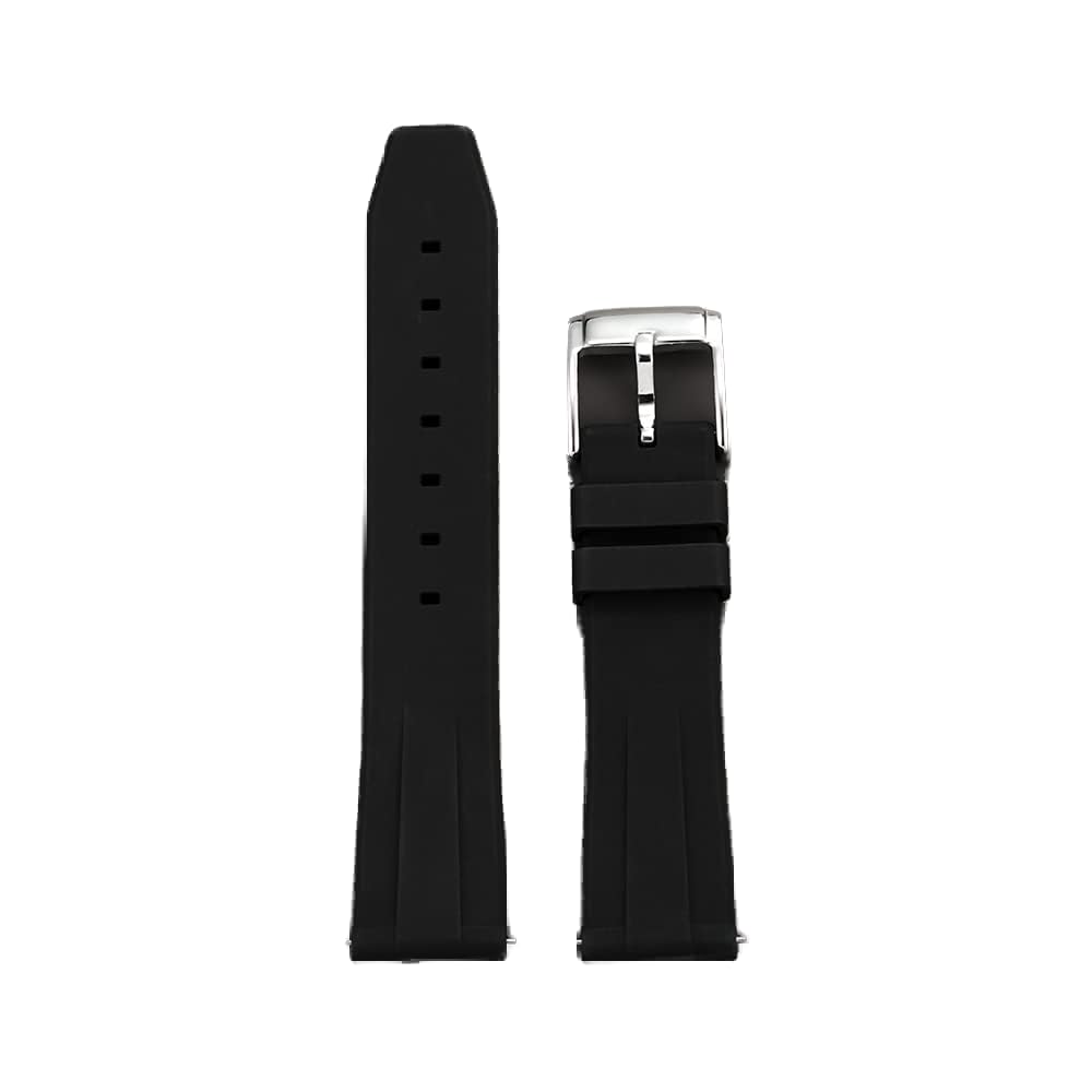 SemduFKM Rubber Watch Strap,Quick Release 18mm 19mm 20mm 21mm 22mm 24mm fkm Watch Band Strap Bracelet Fit For Rlx Skx Universary Watch
