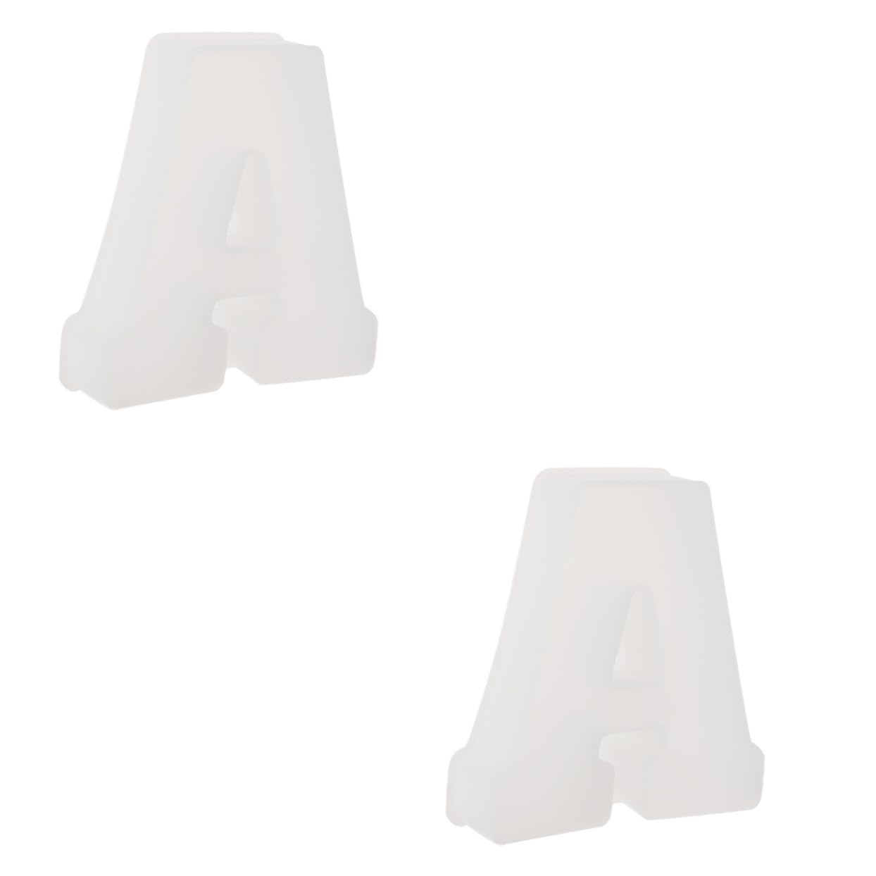 Operitacx 2piezas Molde De Letras Para Decoración Molde Antiadherente De Letras Inglesas Accesorio Creativo Para Manualidades y Decoración Del Hogar