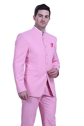 Image of I-Retail 5 Button Bandgala /Jodhpuri Suit Casual, Formal for Men's (Blazer with Trouser)