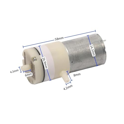 Mini Bomba de Aire Eléctrica 12V para Extractor de Leche miniatura 3