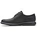 Rockport Men's Garett Plain Toe Oxford, Black, 12
