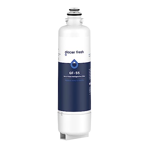 GLACIER FRESH Replacement for Bosch 11025825 Ultra Clarity Pro Refrigerator Water Filter BORPLFTR50, Compatible with KWF 2000, 12028325, 11032531, BORPLFTR50, WFC100MF, B36CT80SNS, B36CL80ENS (1 Pack)