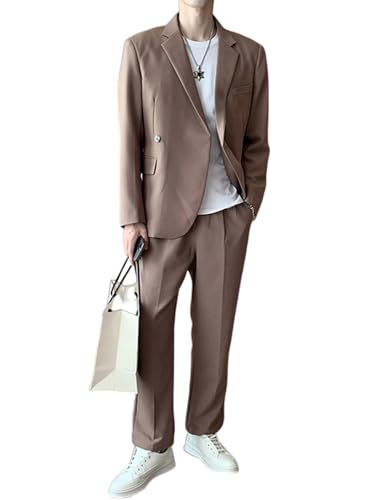 Pantalon tuxedos pour le bal et veste de costume ajustée homme