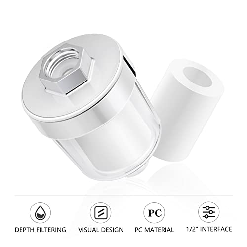 CYTMALL 5 Micron Purifier Output Universele Douche Filter PP Katoen Huishoudelijke Keukenkranen Zuivering Thuis Badkamer Accessoires: (Color : 2 Filters) - Image 8
