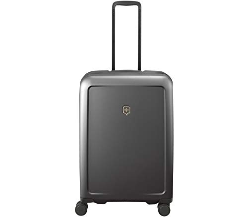 Victorinox Connex Hardside Spinner Checked Medium Luggage, Black
