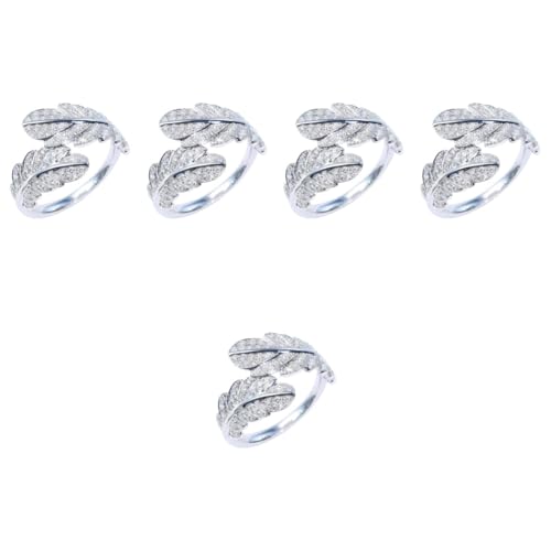 Anneau ouvert strass femme Abaodam | Bague cristal esthétique et bijoux de mode tendance