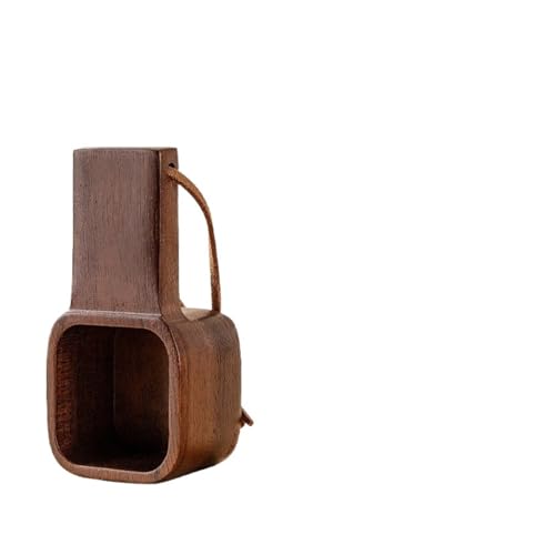 ウォールナット木製コーヒースクープ キッチン計量スプーン コーヒーパウダー ベーキングスパイス キッチン用品 1個(A)