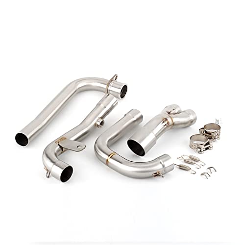 Escape decat pipe de acero inoxidable para Ducati Hypermotard 796 acabado premium 4