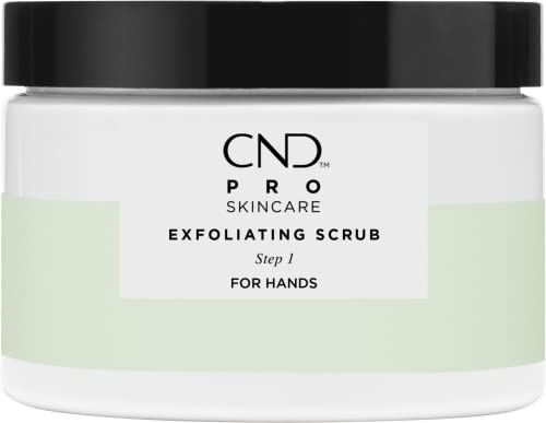 CND Pro Skincare Exfoliating Scrub for Hands, Exfoliate Skin for Soft and Healthy Hands, Shea Butter and Avocado Oil Formula, Step 1, 10.1 Oz