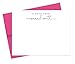 Personalized Stationary Note for Women Men, A Note From Script Custom Stationery Set, Handmade Flat Note Cards and Envelopes