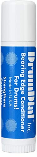 Drumdial Drum Care Accessory, Unisex Adult, White, Small, Solid, Tube, Kangaroo Pocket, Adult, Drummers, Percussionists