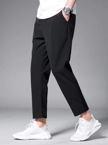 Image of GRECIILOOKS Men's Regular Fit Low Rise Polycotton Cargos | Cargo Track Pant | Loose Fit | Regular Trouser (Available in Plus Size)