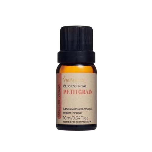 Óleo Essencial de Petitgrain 10ml Via Aroma