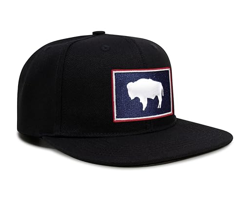 Image of International Tie State Hat for Men and Women, Adjustable Snapback Trucker Baseball Cap with Embroidered Patch