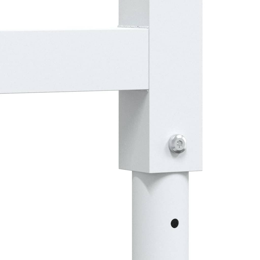 Banco de trabajo de madera maciza de acacia con estructura de metal pulverizada regulable en altura, 80 x 60 x (73-99,5) cm, mesa de trabajo rectangular para taller, garaje, sala de ocio con