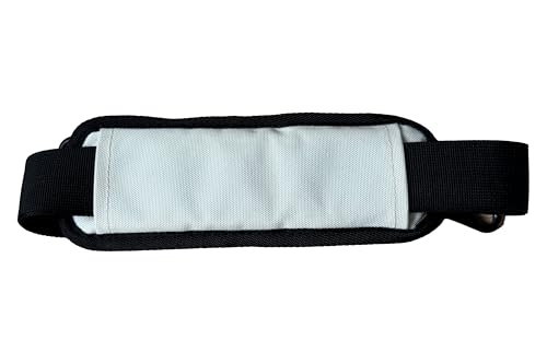 Fitgriff® Gym Bag V2 Shoulder Straps (Black/White)