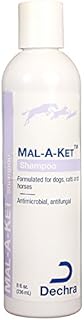 Dechra Mal-a-ket Formulated for Dogs, Cats and Horses Antibacterial and Antifungal Shampoo 8oz, White
