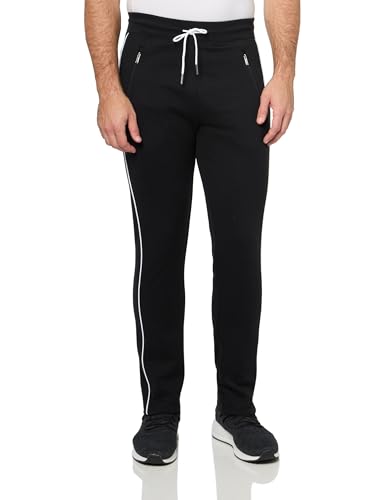 Pantalon cargo en tricot sergé homme avec passants de ceinture mode urbaine chic