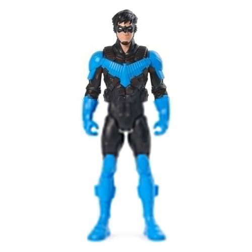 BATMAN DC Comics - Figura DE ACCIÓN Nightwing 30 CM - Muñeco Articulado Nightwing - 6067624 - Superheroes Juguetes - Juguetes Niños 3 Años + - Regalo Niño 3 años +