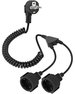 Gelrhonr HL617 CEE Spiralkabel Verlängerungskabel