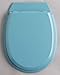 Produktbild Allibert 819884 WC-Sitz, Holz, Türkis, 37 x 5,1 x 48,1 cm