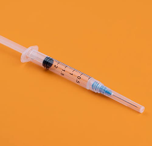 2ml Syringe with 23G 1In Needle - Disposable Individual Packaging (2ML-23G-20PACK)