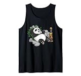 Panda Arabische Wasserpfeife Nargileh Shisha Panda Bär Tank Top