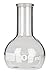 FFB100-CS Flat-Bottom Flask, Standard Neck, 100ml, Case of 96