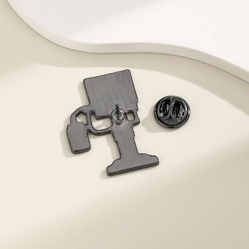 Image of Medical Optometrists Enamel Brooch Ophthalmology Vision Test Optometry Pin Jewelry for Doctor Nurse Backpack Lapel Badge