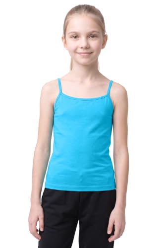 Image of Kurve Girl's Sleeveless Tank Top - Stretch Undershirts Cami Camisole, UV Protective Fabric, Rated UPF 50+ (Made in USA)