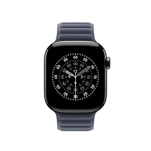 Image of Apple Watch Band - Magnetic Link - 42mm - Navy - M /L