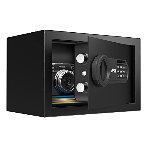 RPNB Coffre-fort de Deluxe et de serrure, Coffre-fort, Coffre-fort à clavier digital, Bonne conservation pour la maison, l’hôtel et le bureau, le commerce, les bijoux, les pistolets, l’espèce. 8.5L