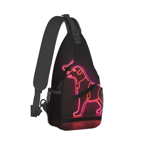 Sling Bag para Hombre y Mujer Bolsa de Pecho miniatura 7