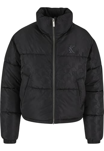 Doudoune Karl Kani OG AOP Crop Puffer veste courte matelassée tendance