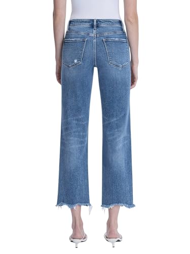 Image of VERVET Women's Victoria High Rise Straight Leg Jeans