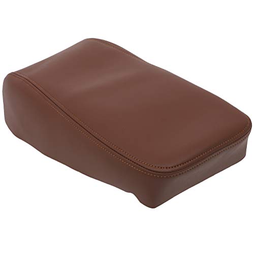 Roadfar For Toyota Avalon 2013 2014 2015 2016 2017 2018 Center Console Lid Armrest Cover Skin Replacement Fit For Brown #TOP4
