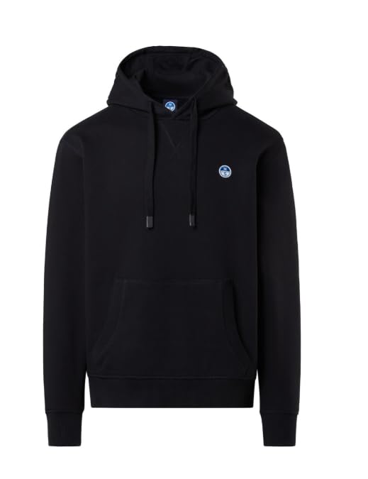 Sweat capuche North Sails noir homme pour résoudre le manque de confort en hiver - 3