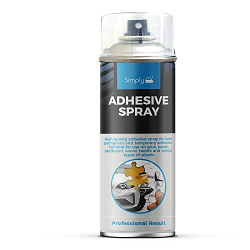 Simply SP-027 Adhesive Spray suitable for paper, wood, textile and plastic, 400 ml