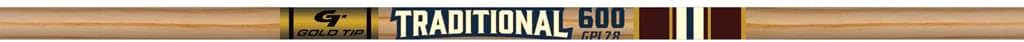 Gold Tip Traditional Classic Shafts 600 1 Doz., Brown