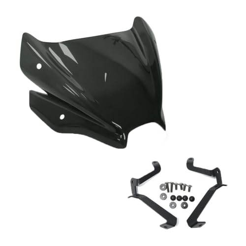 Pare-brise Suzuki GSX8S élimine les turbulences bulle touring noire moto